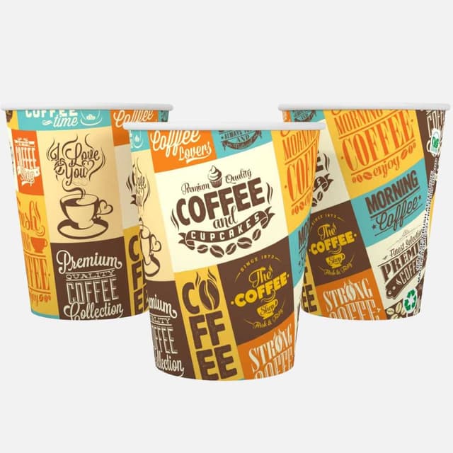 Paper Cups — 90ml Paper Cups
