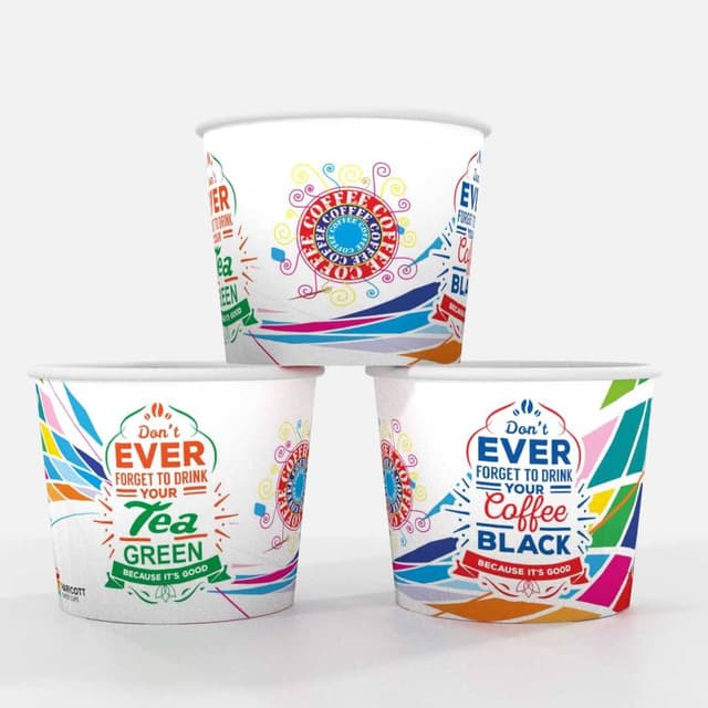Paper Cups — 100ml Paper Cups