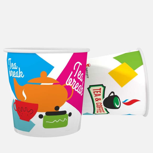 Paper Cups — 100ml SB Paper Cups