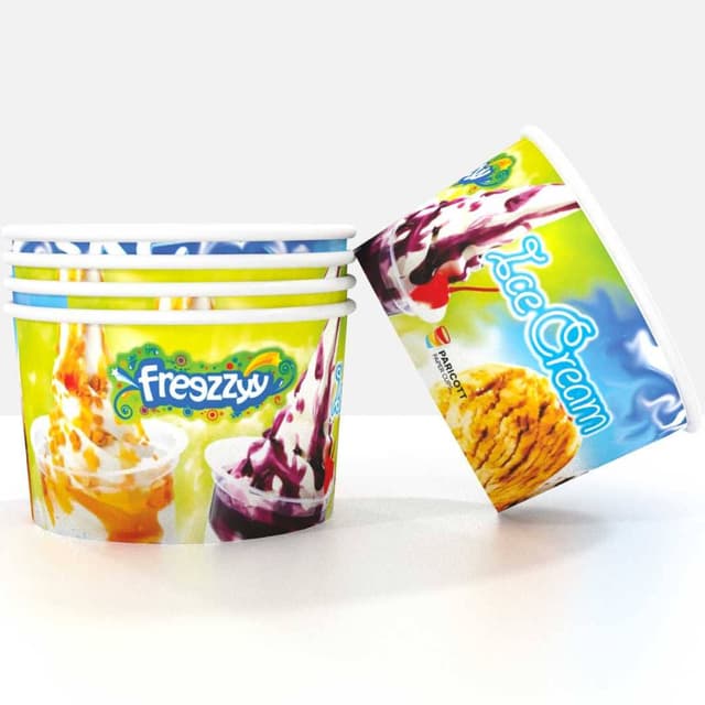 Paper Ice Cream Cups — 100ml Icecream Papercup
